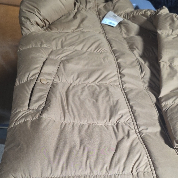 Patagonia Women's Silent Down Long Parka - Brown - Picture 5 of 6